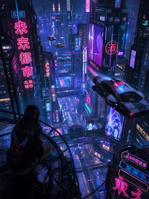 呦呦视频-霓虹都市·动漫演示 赛博朋克特辑
